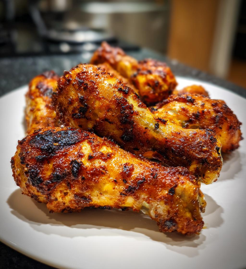 perfect air fryer chicken drumsticks recipe