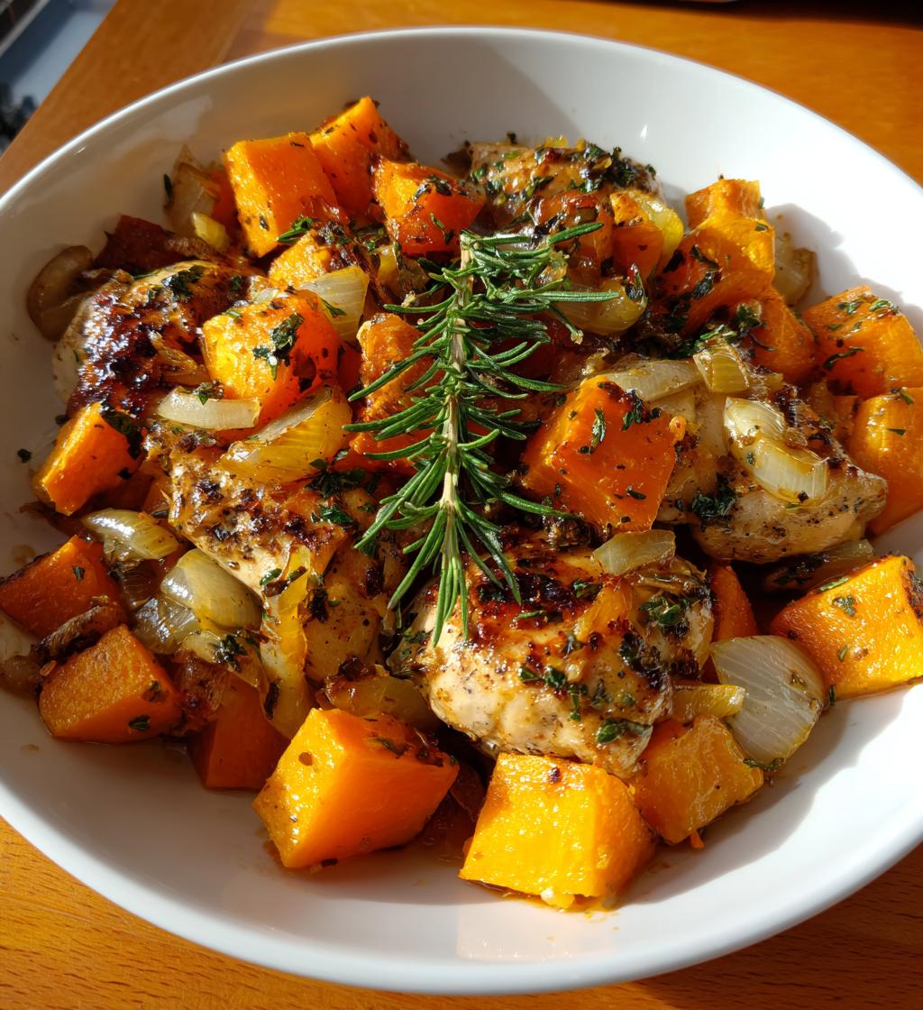 ricette con la zucca e pollo