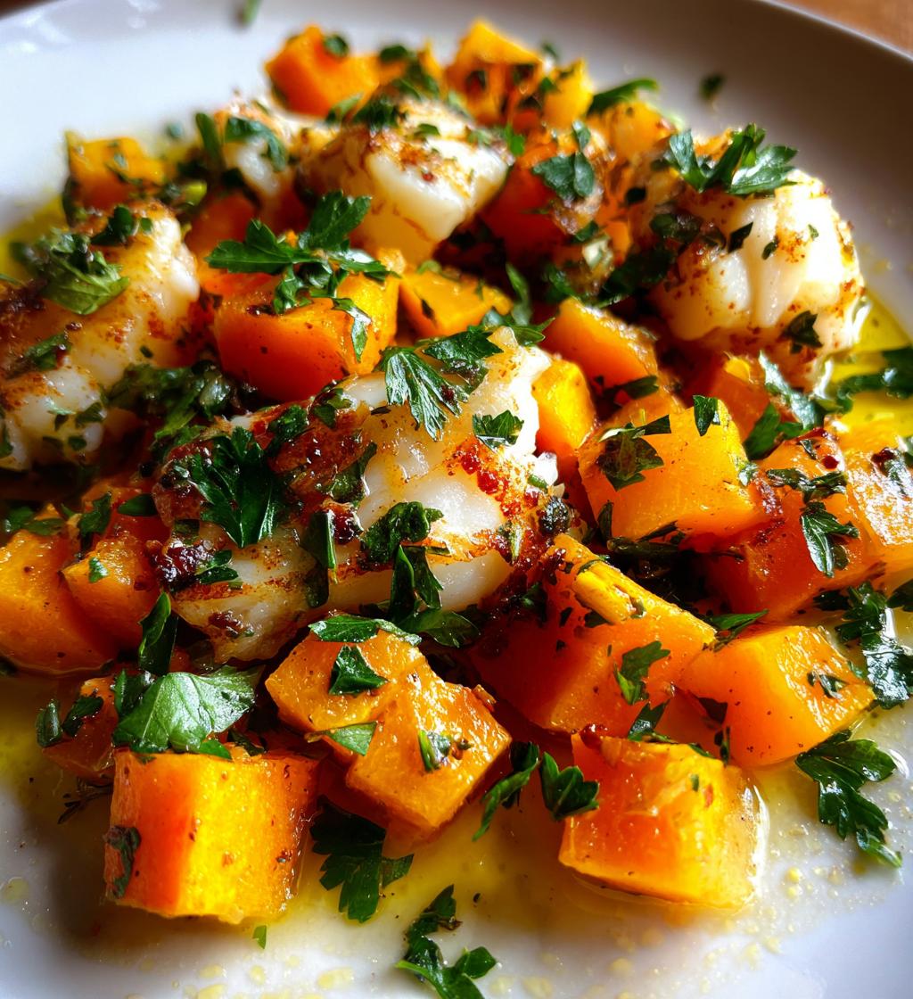 ricette con zucca e pesce