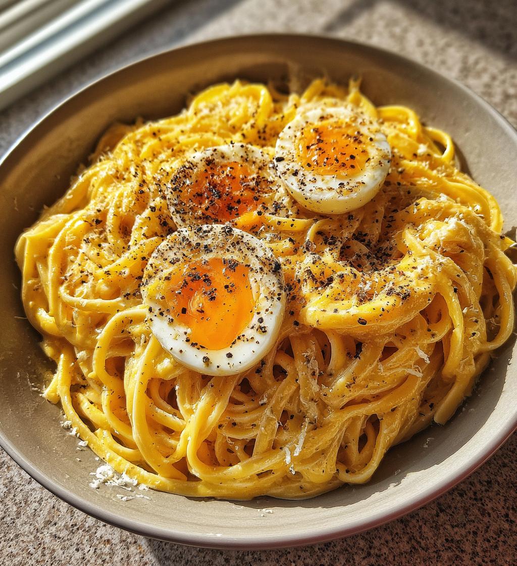 ricette pasta con uova