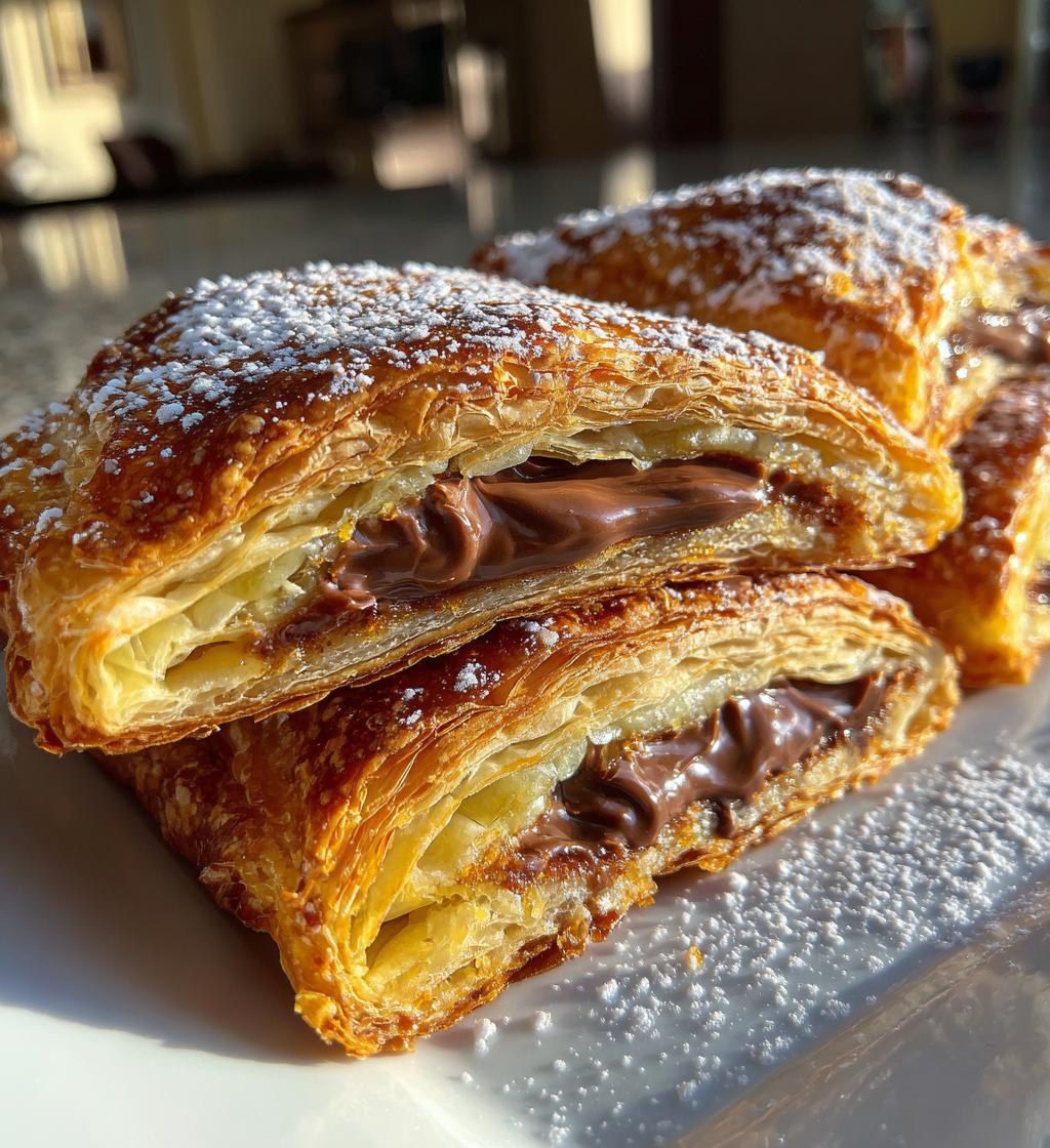 ricette pasta sfoglia e nutella