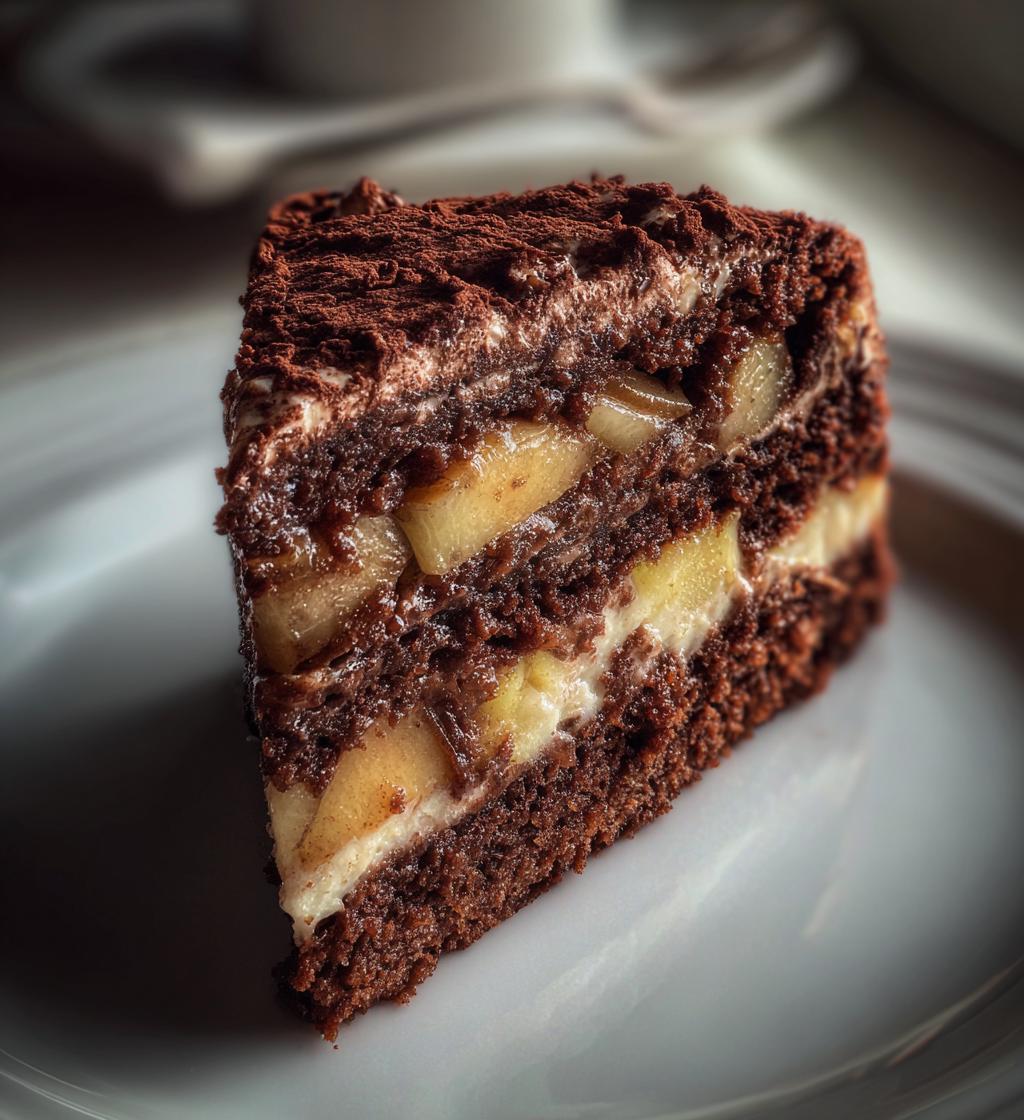 ricette torta di mele e cioccolato - detail 1