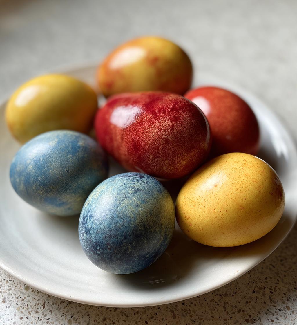 ricette uova sode colorate