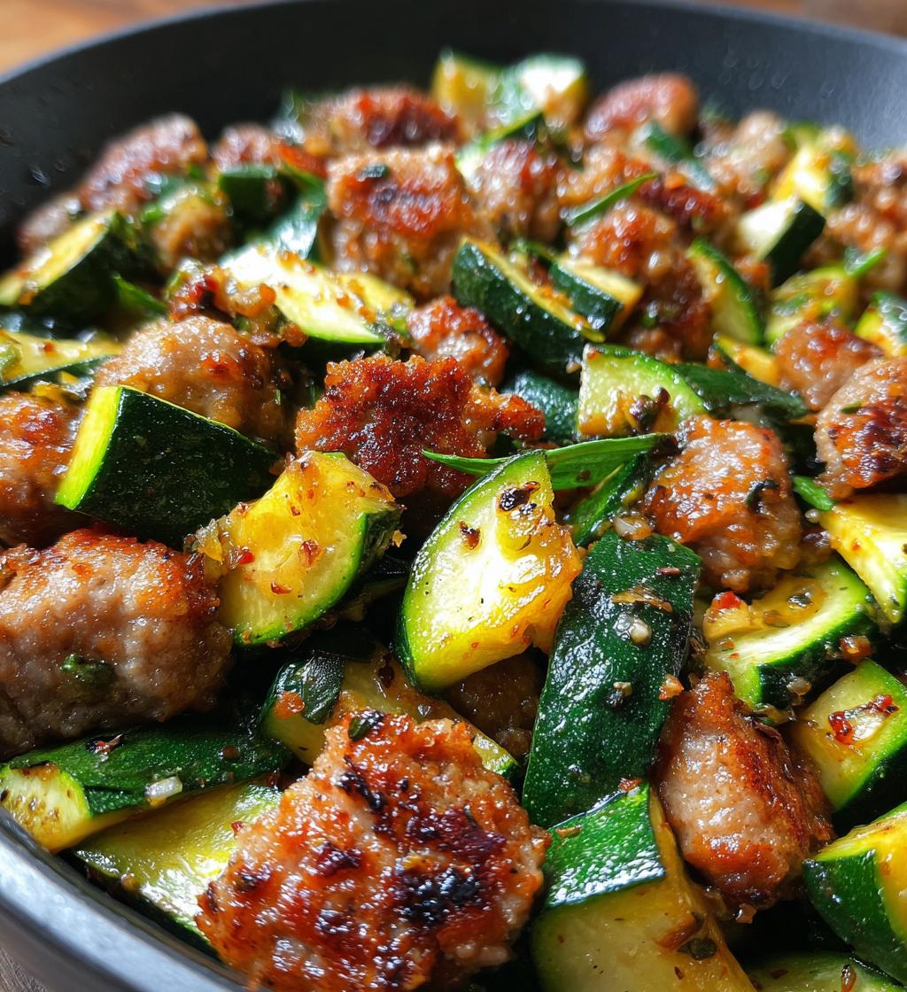 salsiccia e zucchine ricette