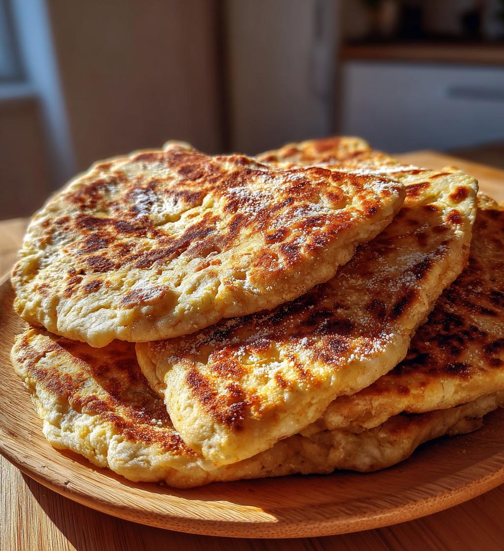 2 ingredient cottage cheese flatbread recipe