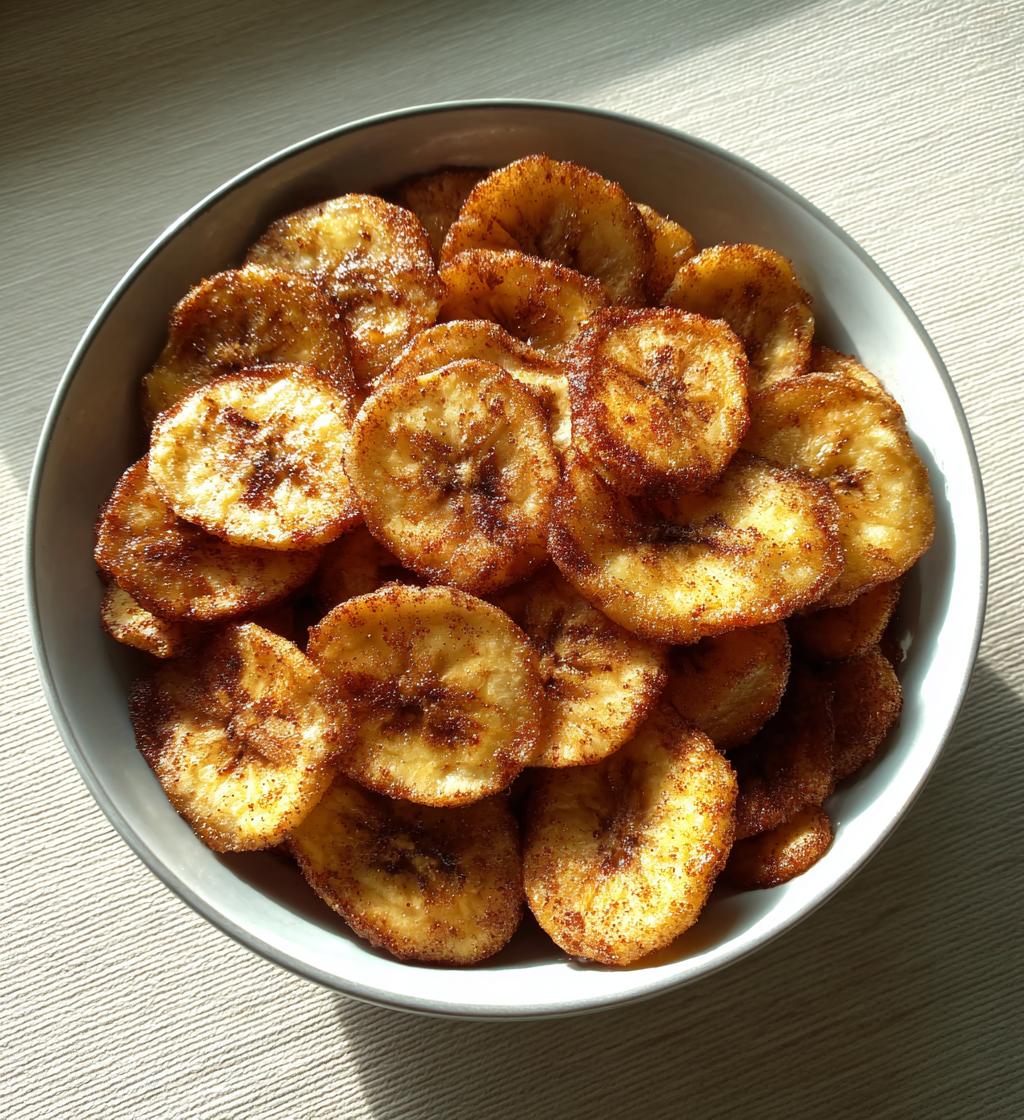 air fryer banana chips