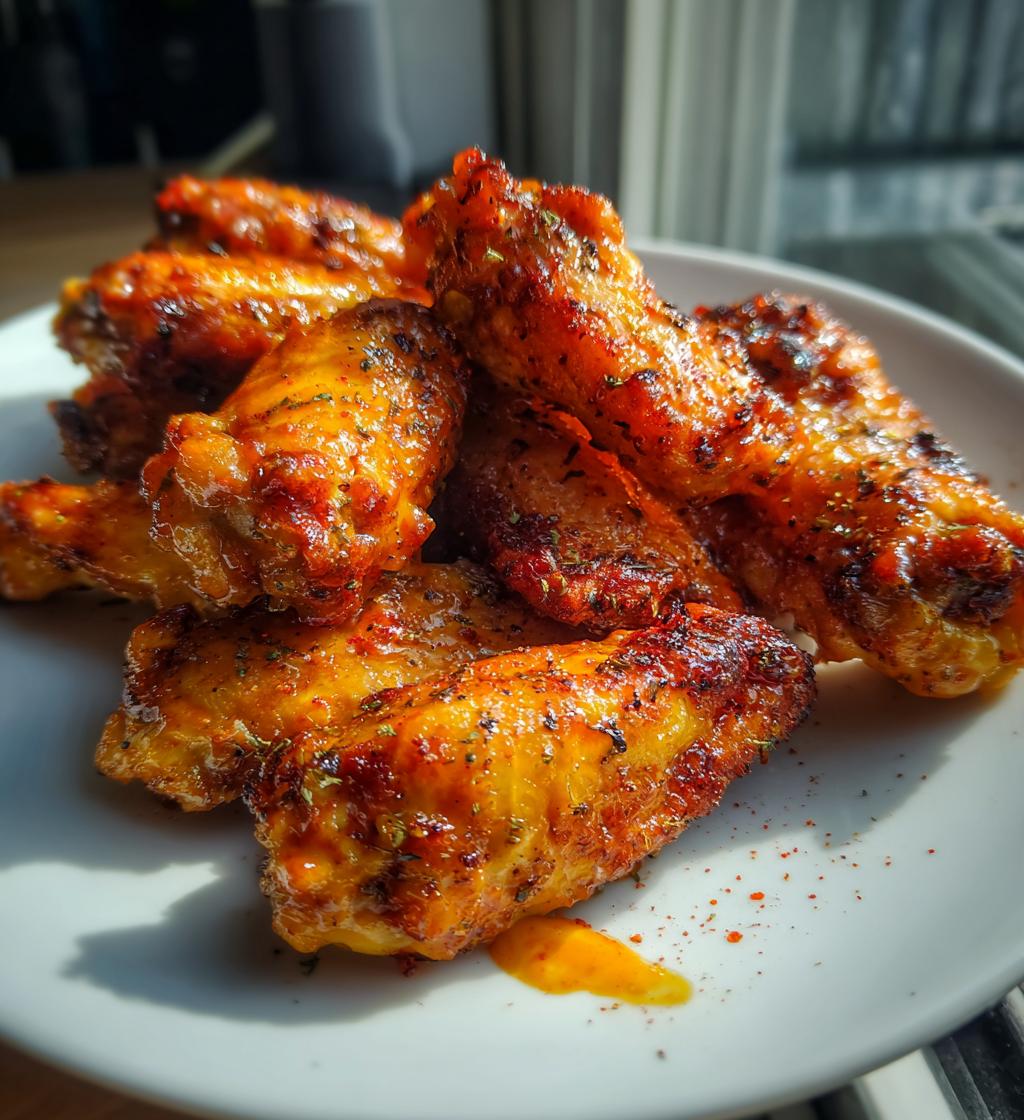 air fryer buffalo chicken wings recipe - detail 1