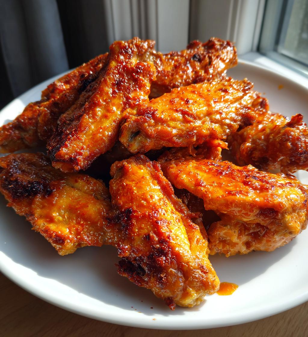 air fryer buffalo chicken wings recipe