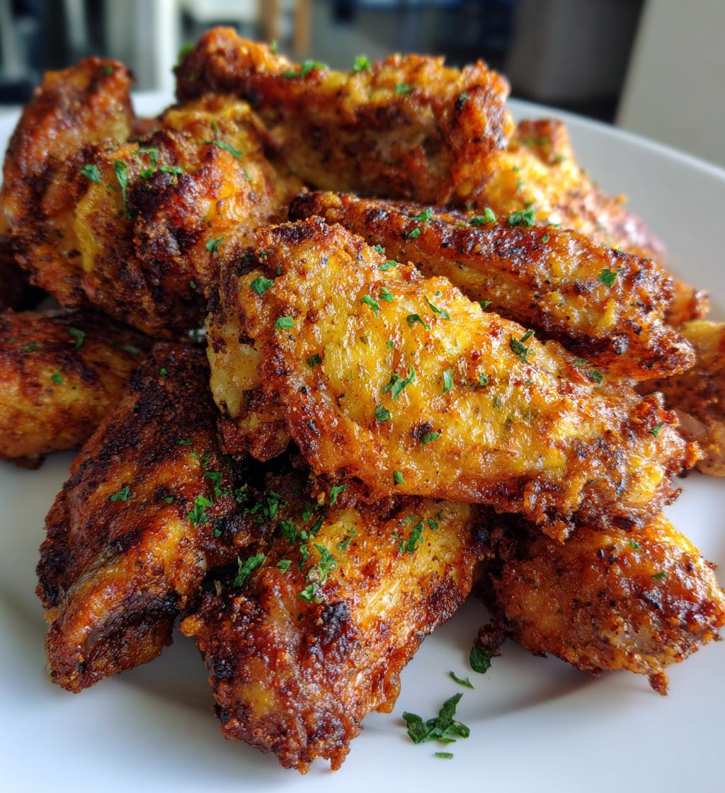 air fryer cajun chicken wings recipe - detail 1