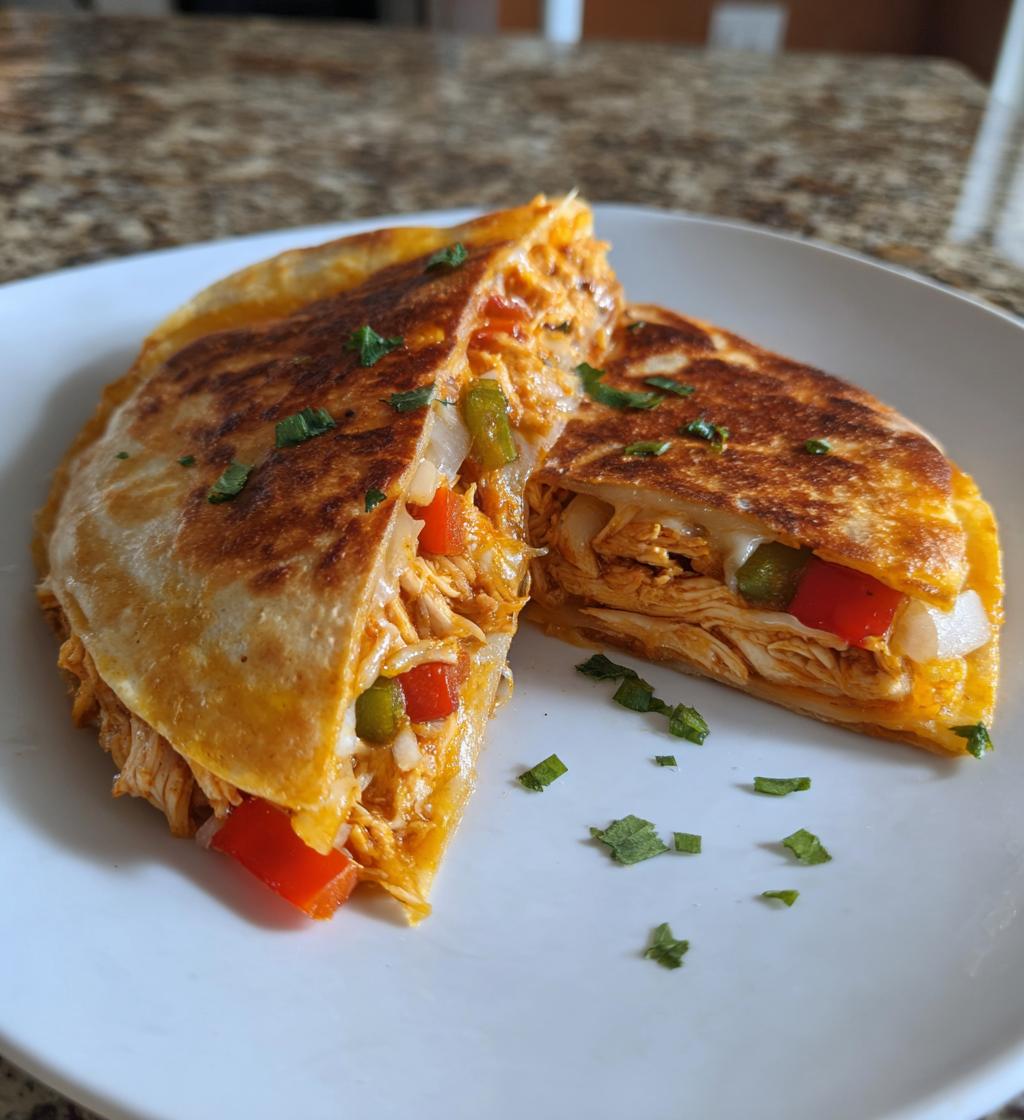air fryer chicken quesadillas recipe - detail 1