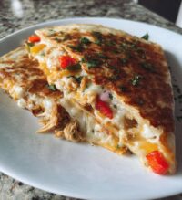 air fryer chicken quesadillas recipe