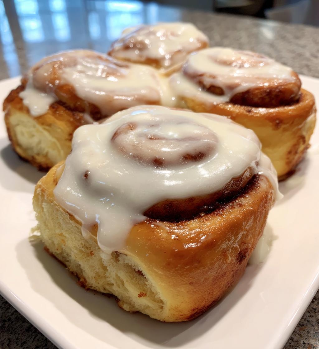 air fryer cinnamon rolls recipe - detail 1