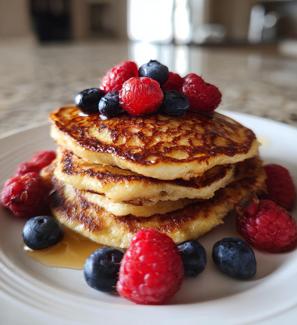 almond flour pancakes - detail 1