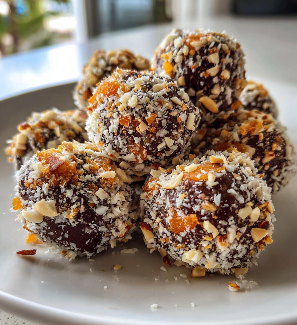 apricot almond truffles recipe - detail 1