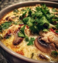 authentic tom kha gai soup