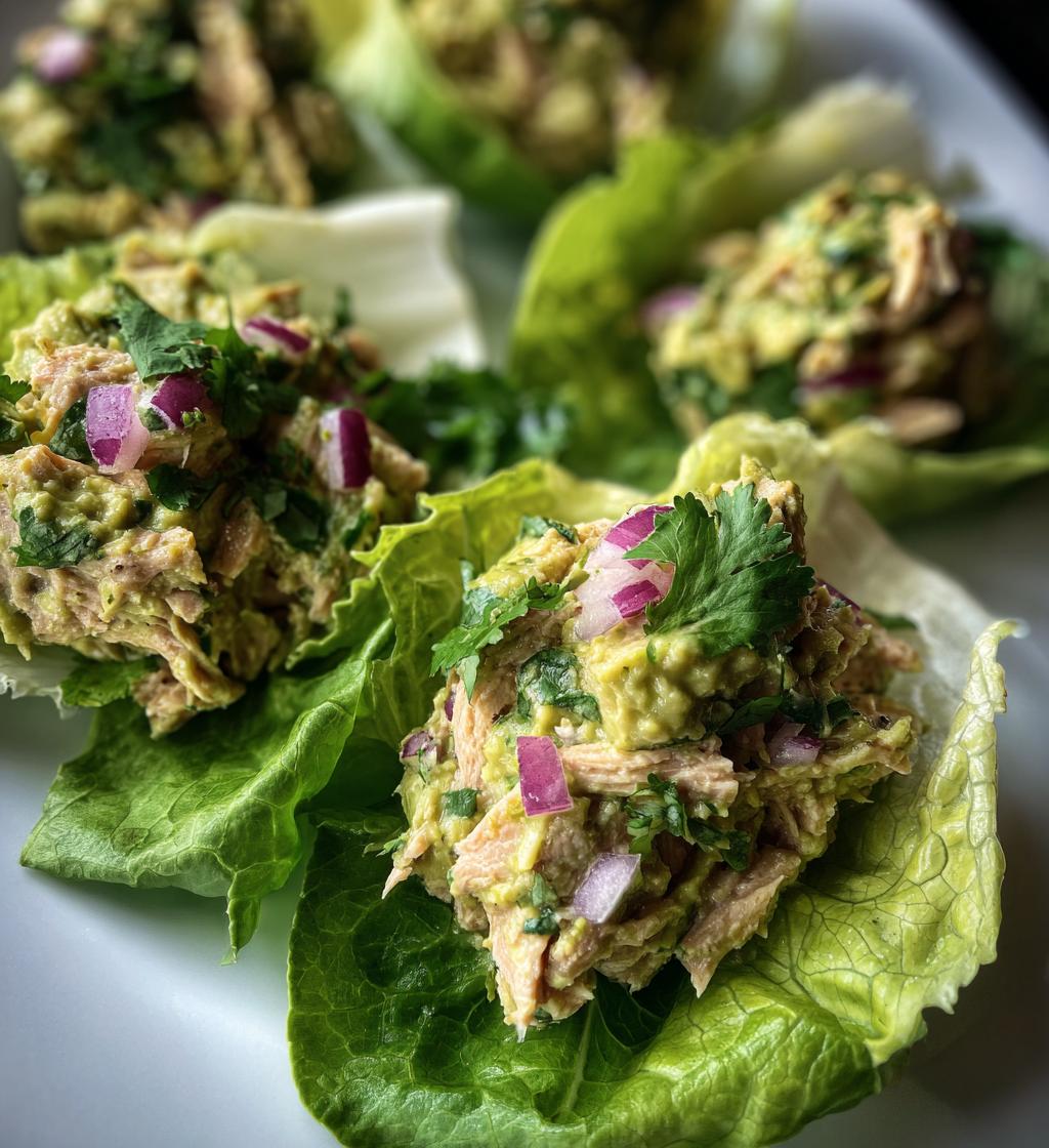avocado tuna salad blend - detail 1