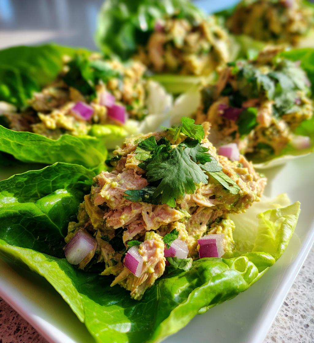 avocado tuna salad blend