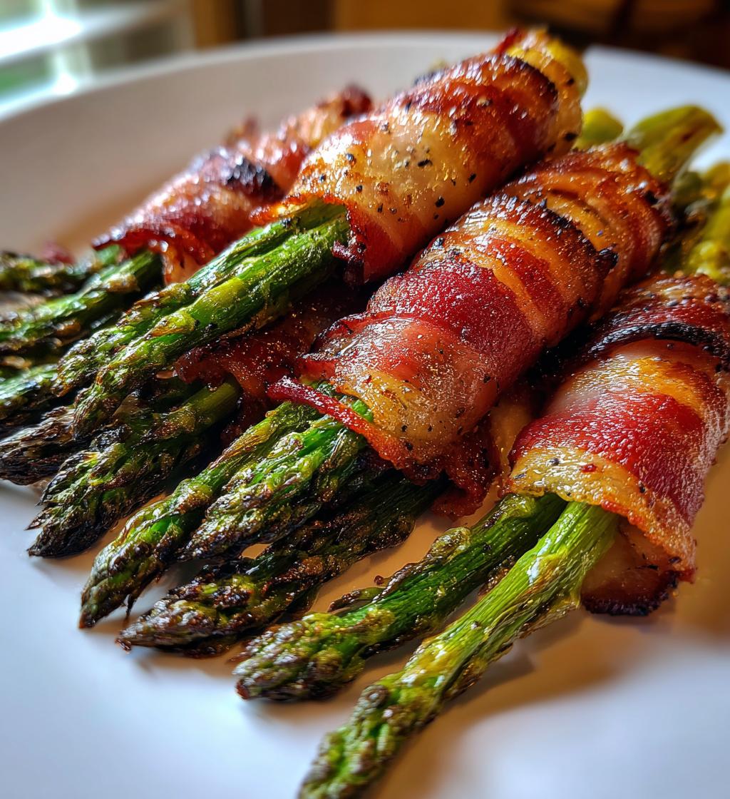 bacon wrapped asparagus recipe easy side dish