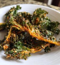 baked kale chips recipe crispy healthy snack