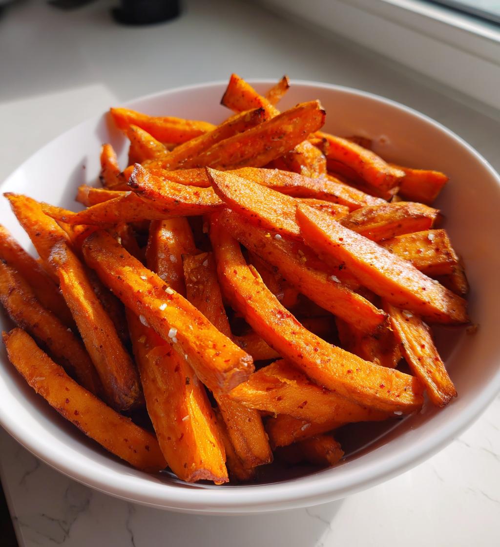 baked sweet potato fries recipe - detail 1