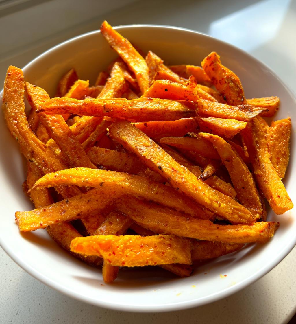 baked sweet potato fries recipe