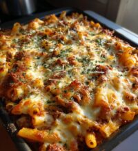 baked ziti with meat sauce