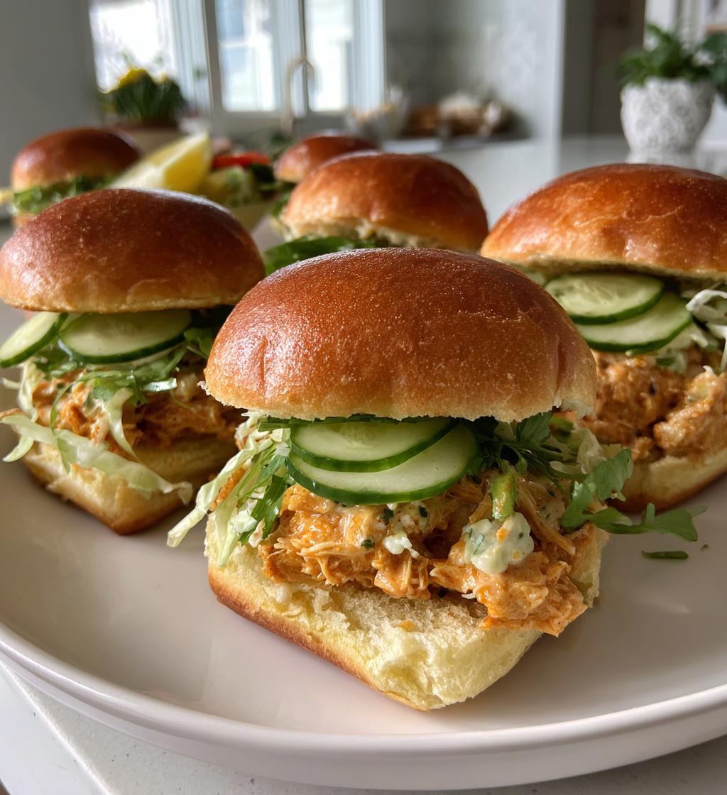 bang bang chicken sliders