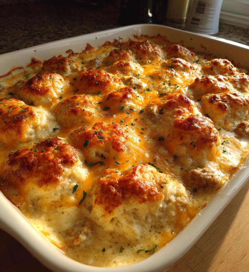 biscuits and gravy casserole - detail 1