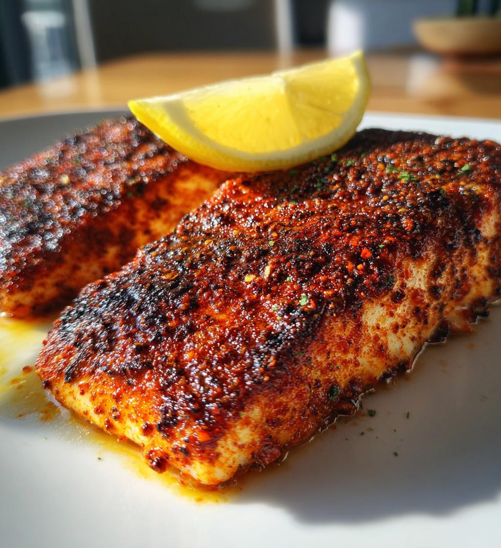 blackened mahi mahi recipe spicy seafood dish - detail 1