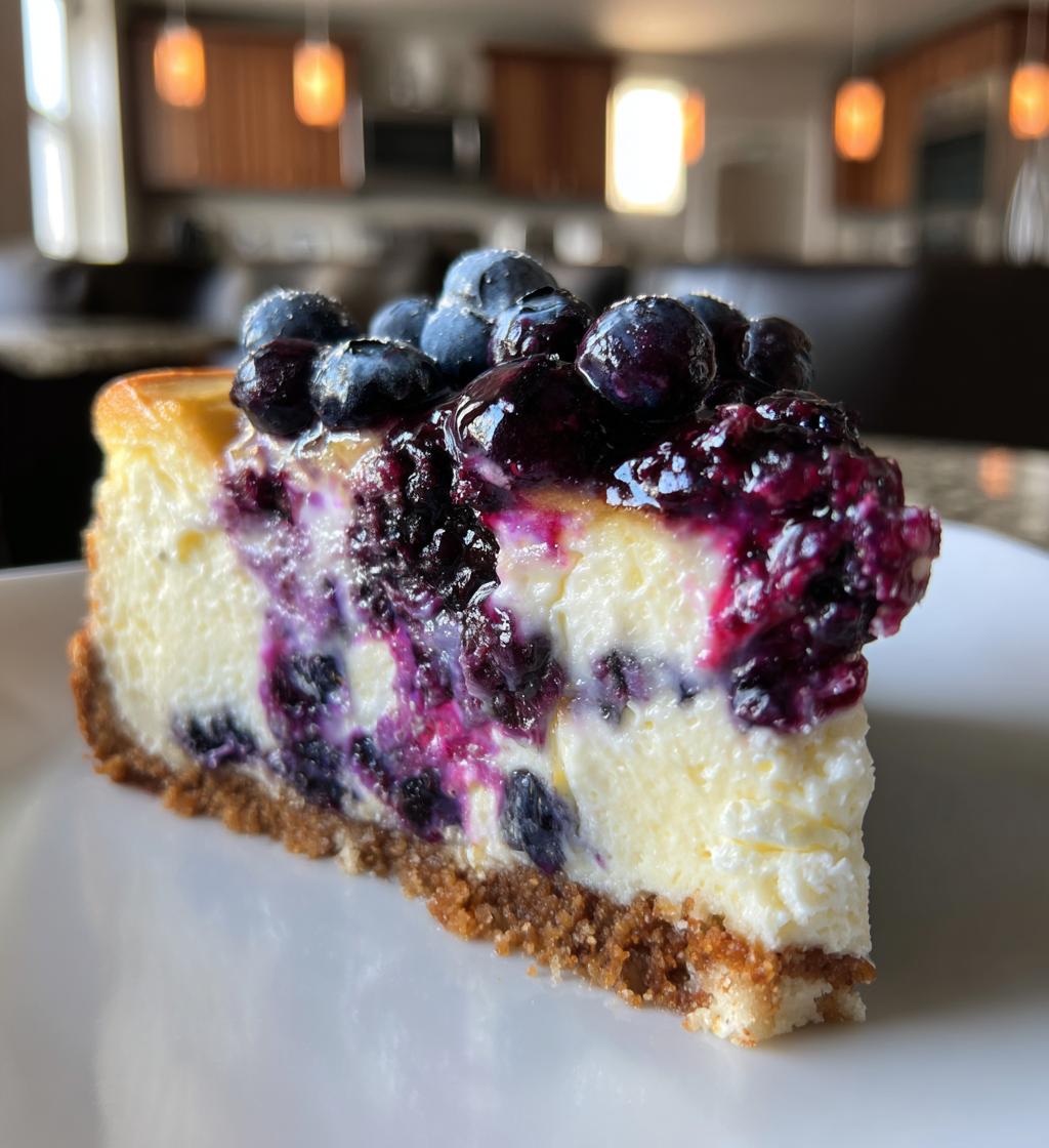 blueberry cheesecake recipe easy steps - detail 1