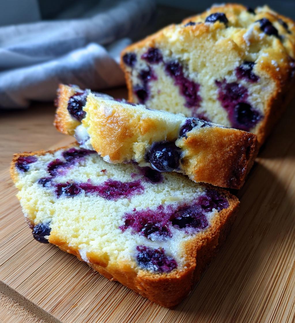 blueberry cream cheese bread
