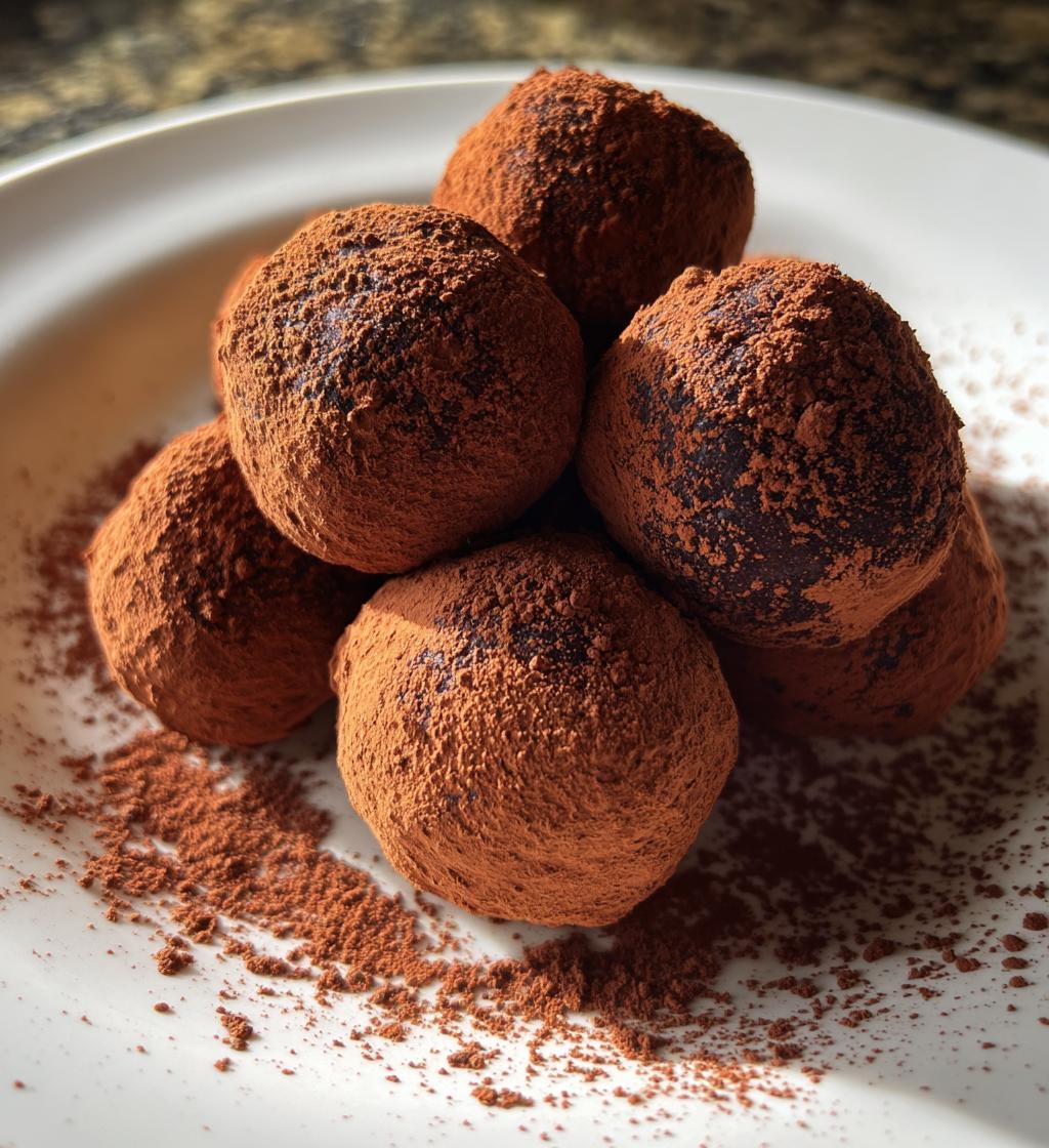 boozy holiday truffles recipe