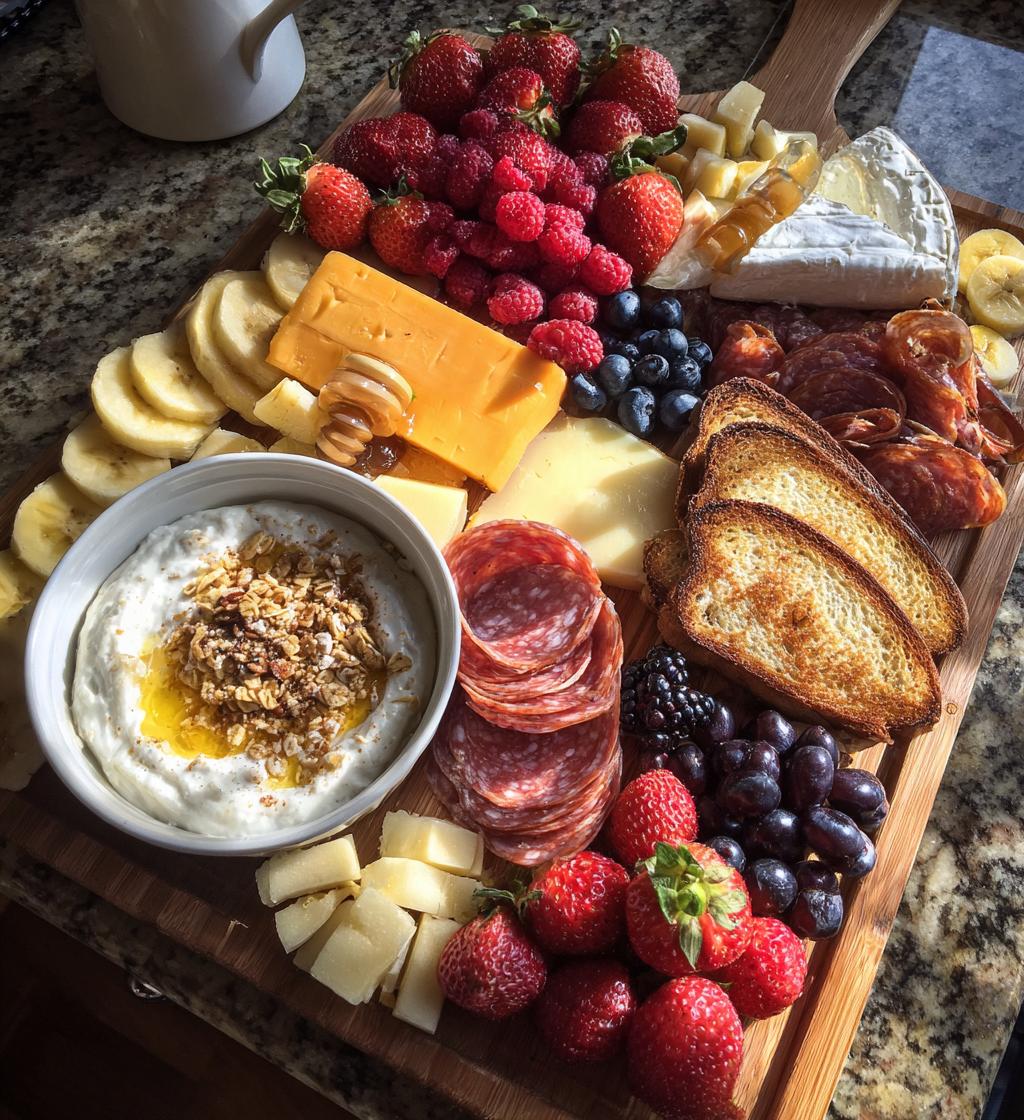 breakfast charcuterie board