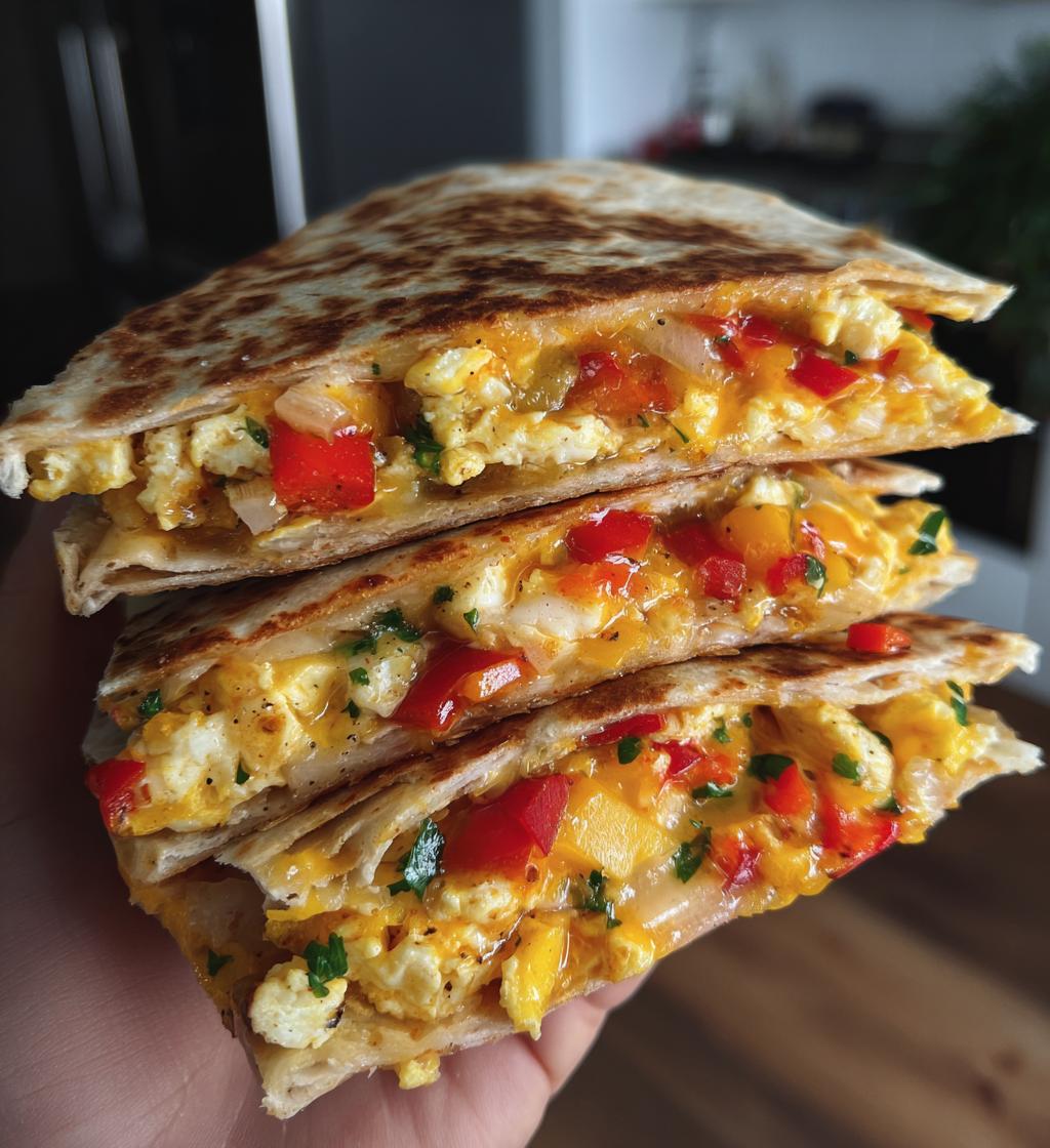 breakfast quesadillas recipe - detail 1