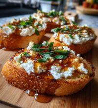 bruschetta with ricotta and honey recipe