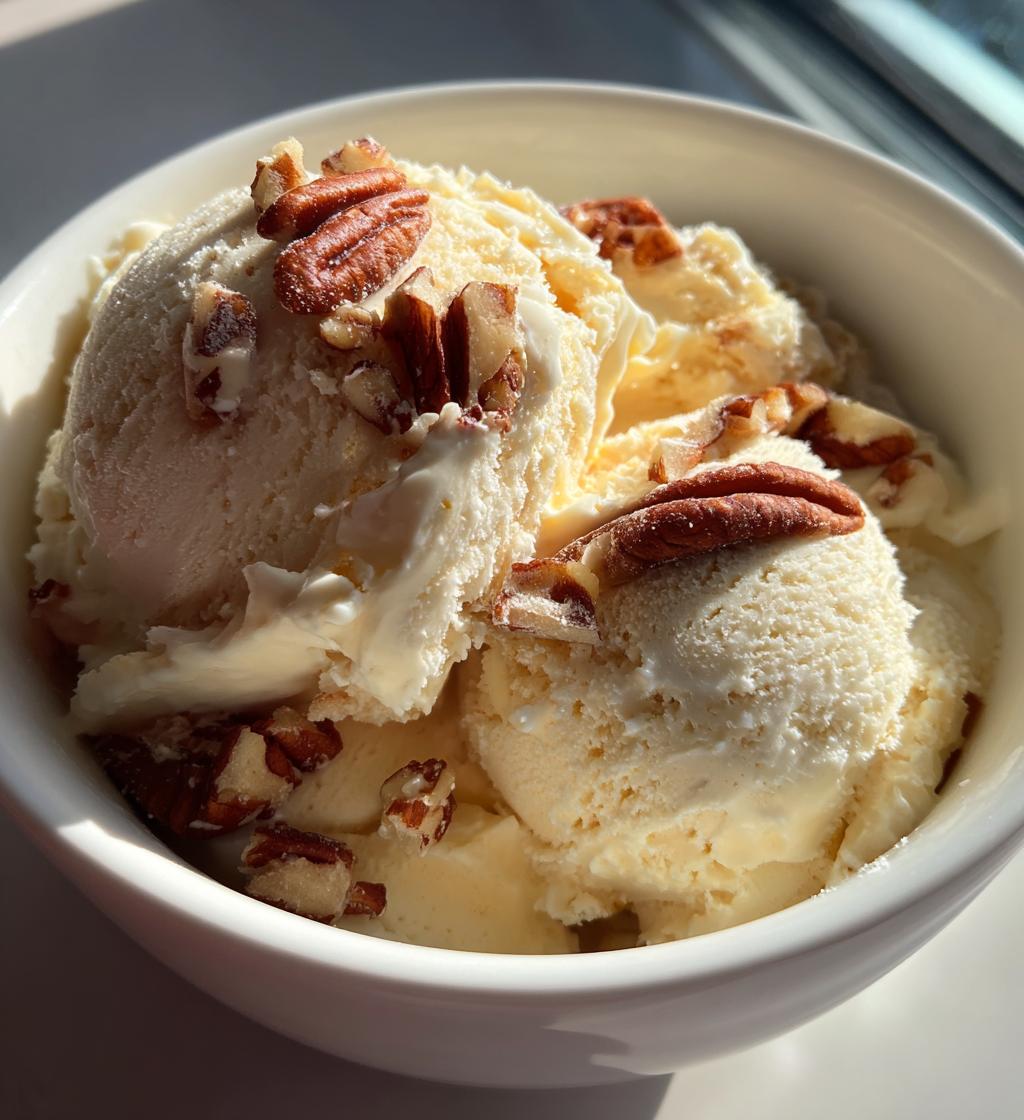 butter pecan ice cream recipe