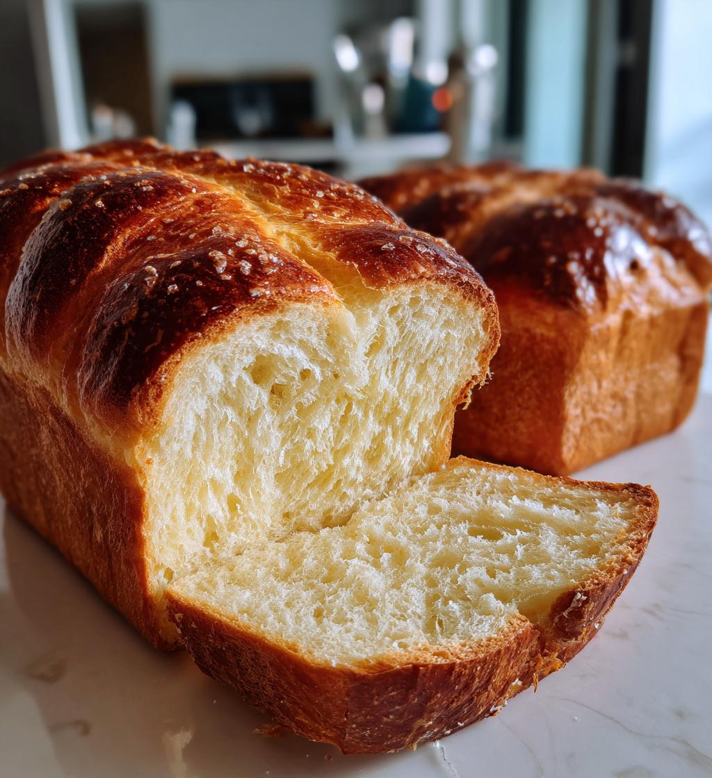 buttery brioche bread