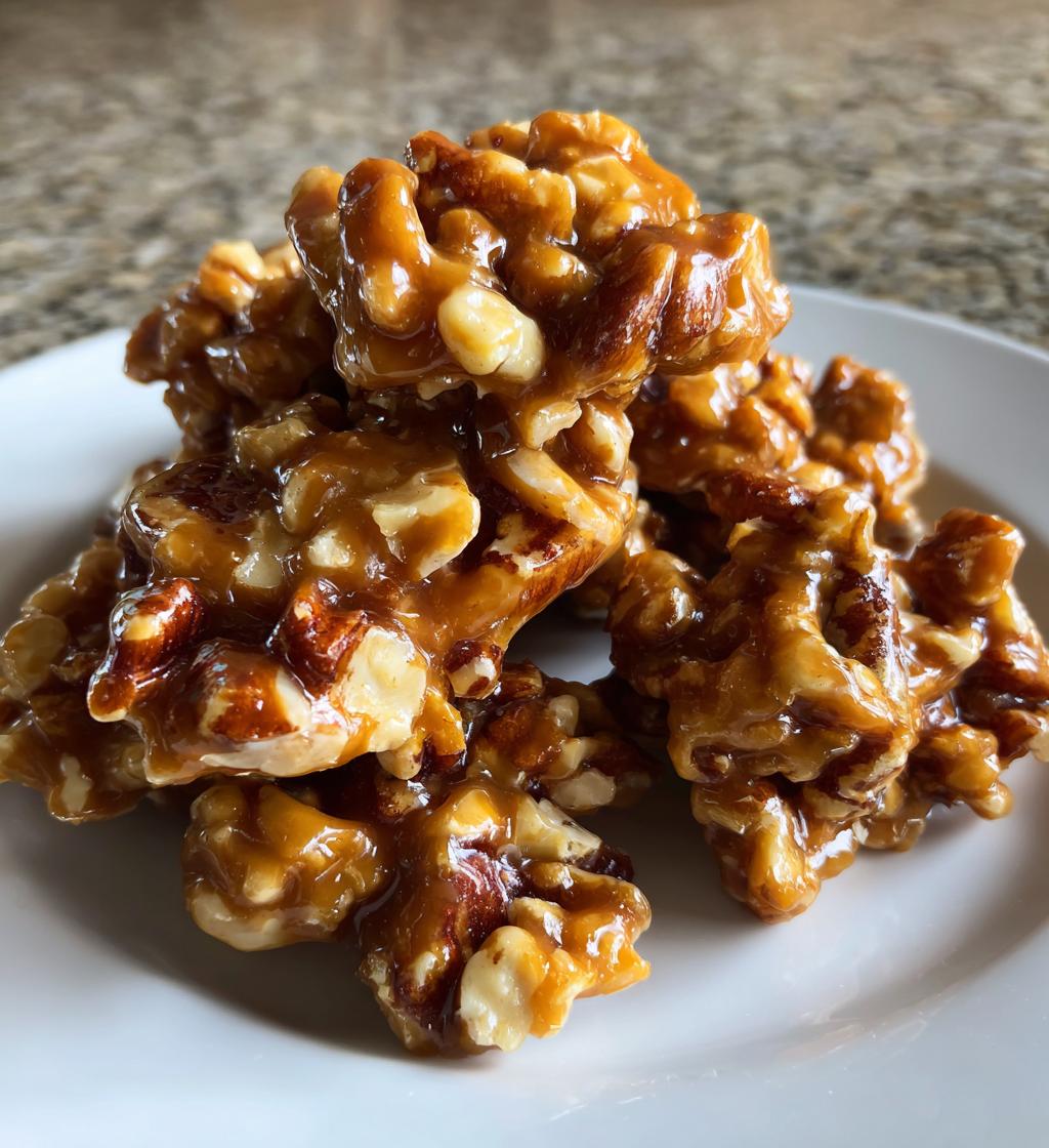 caramel pecan clusters