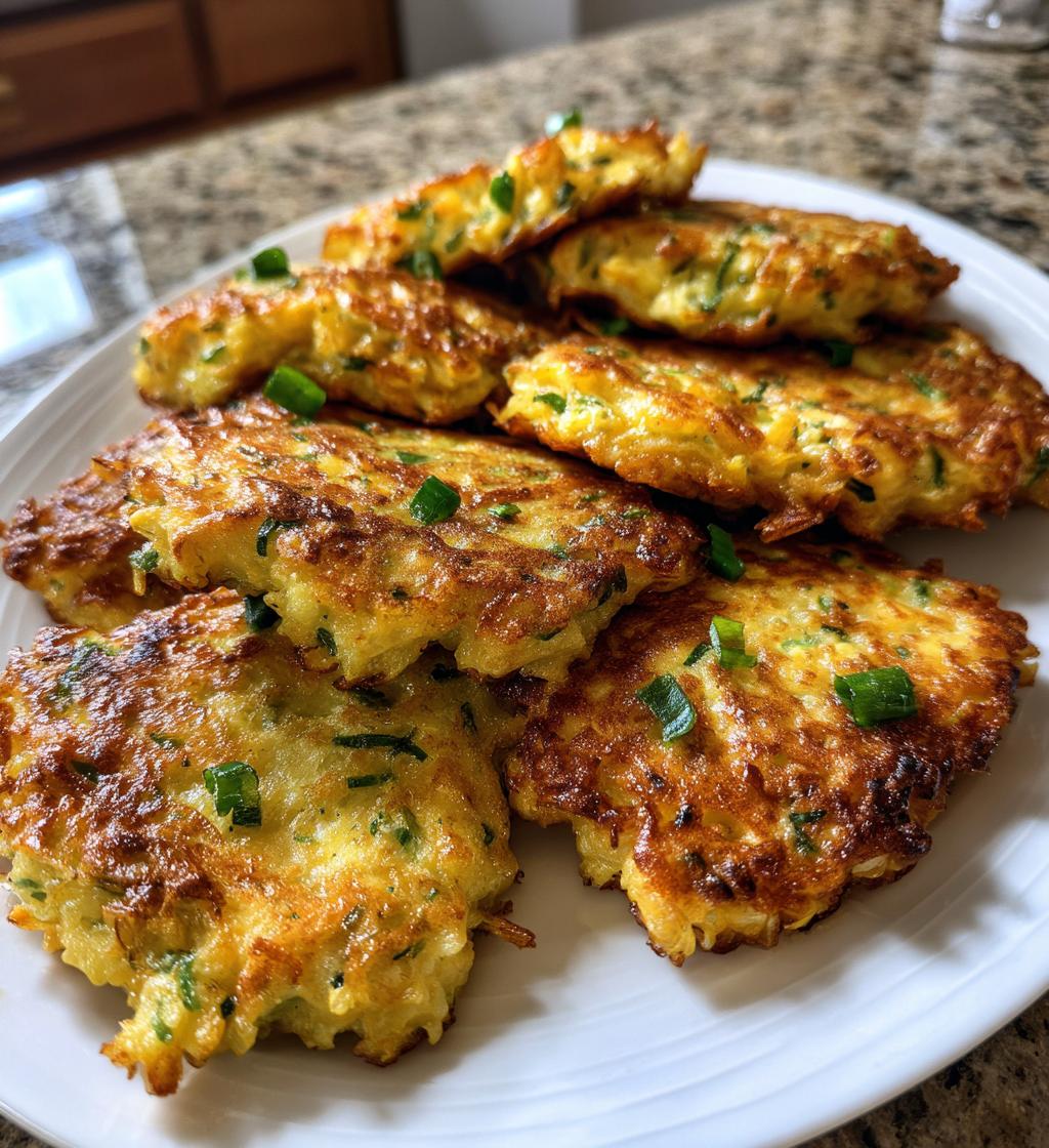 cauliflower fritters - detail 1