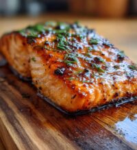 cedar plank salmon