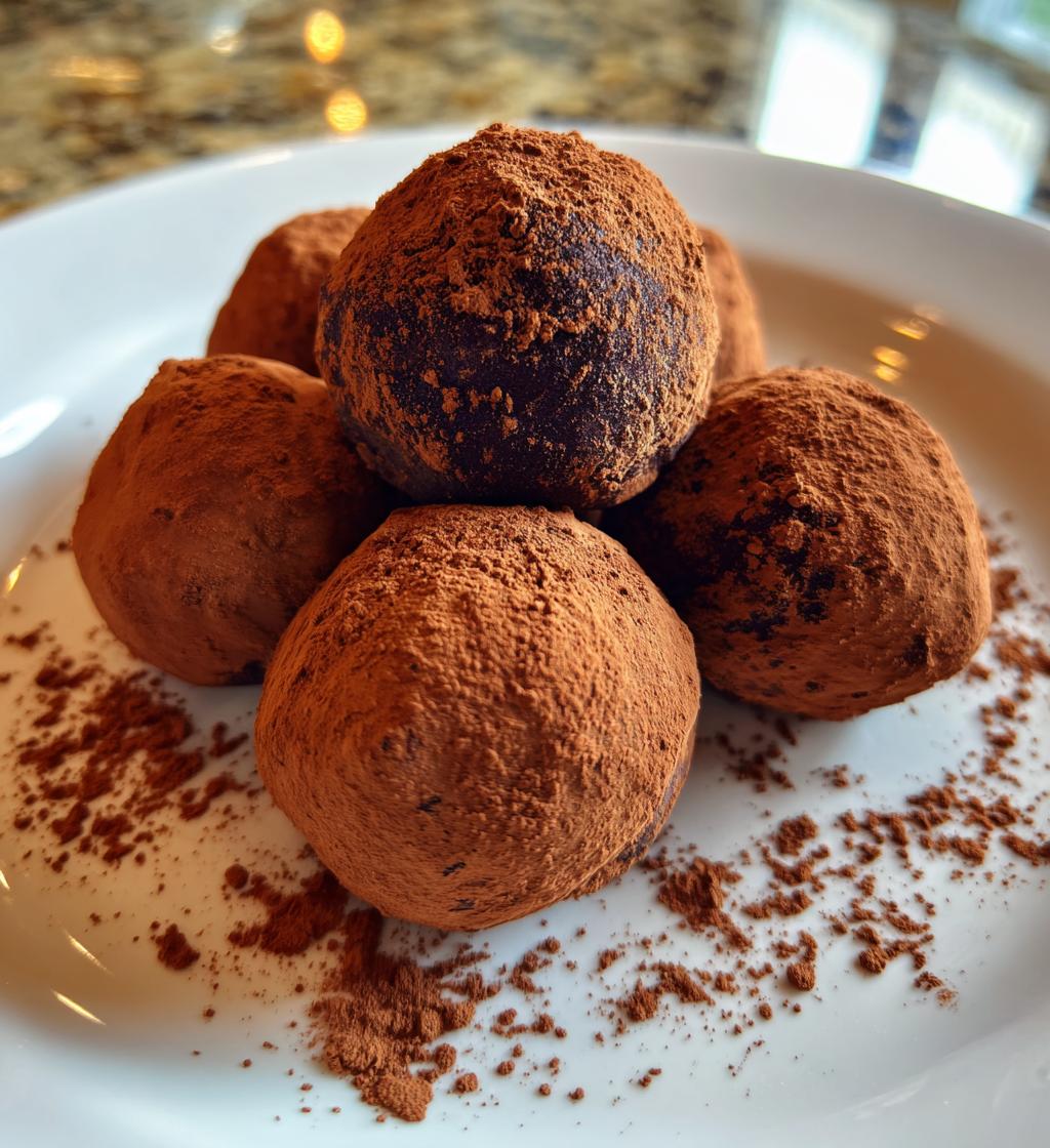 champagne truffles recipe easy elegant dessert - detail 1