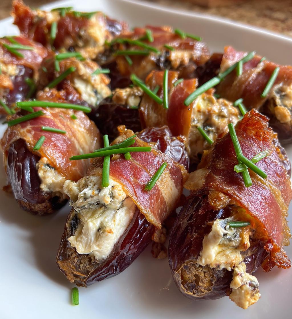 cheese stuffed dates recipe easy appetizer - detail 1