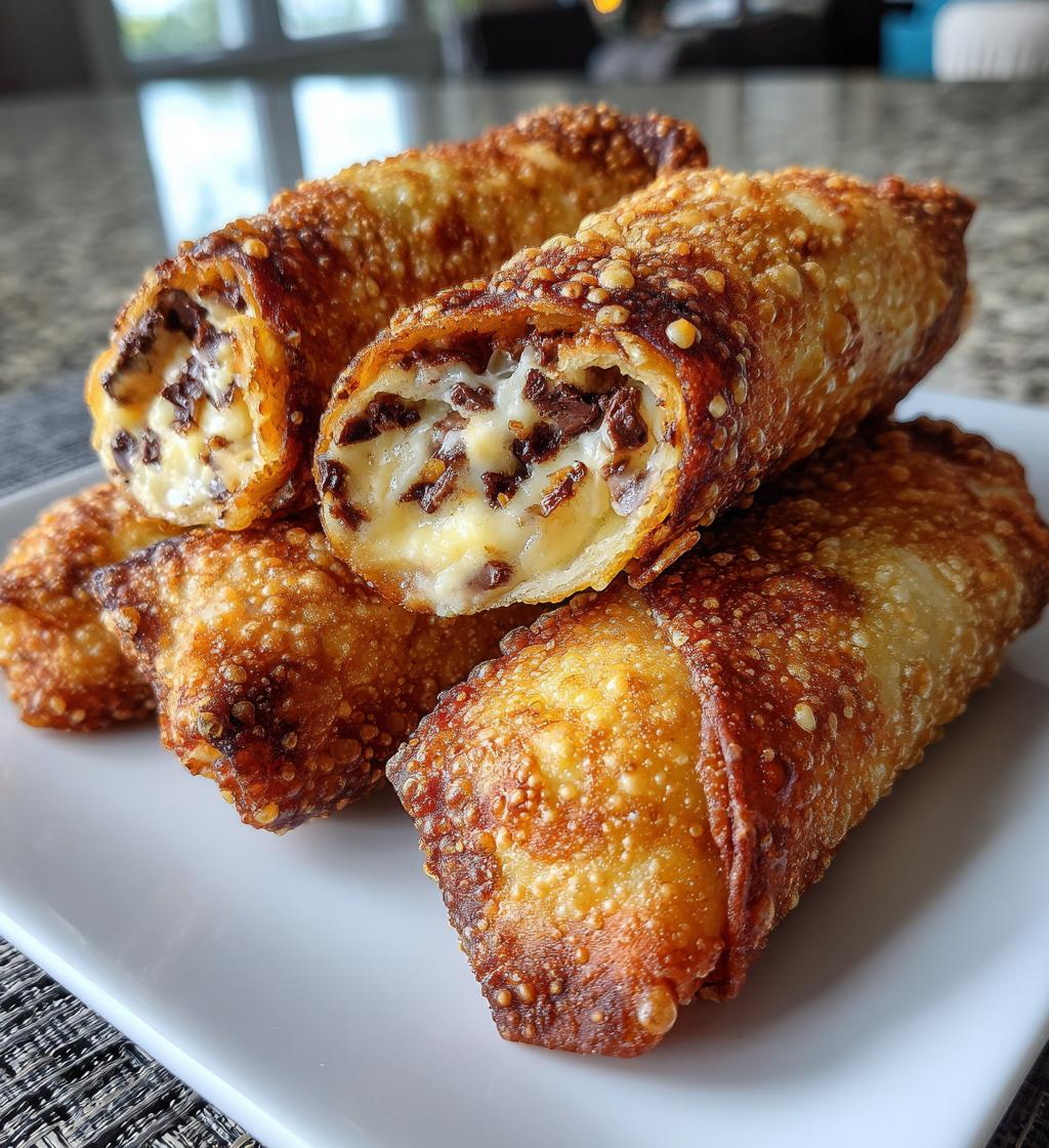 cheesecake egg rolls - detail 1
