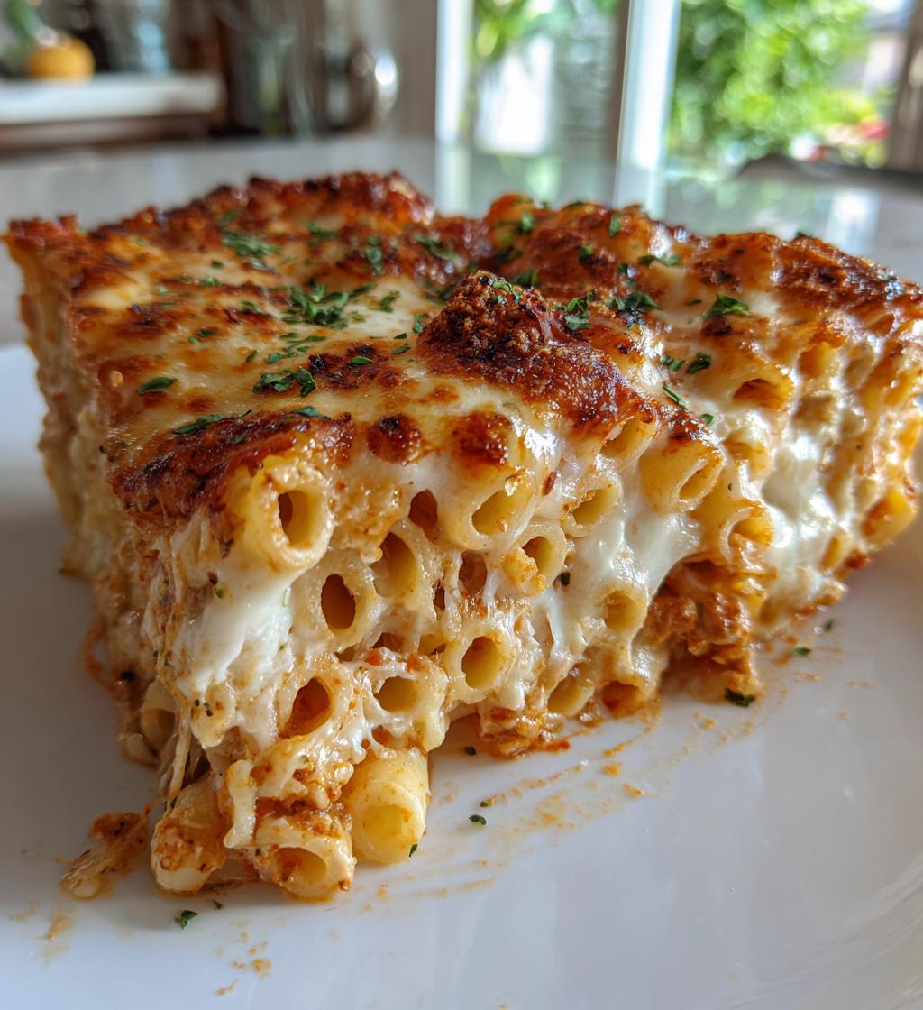 cheesy baked ziti recipe