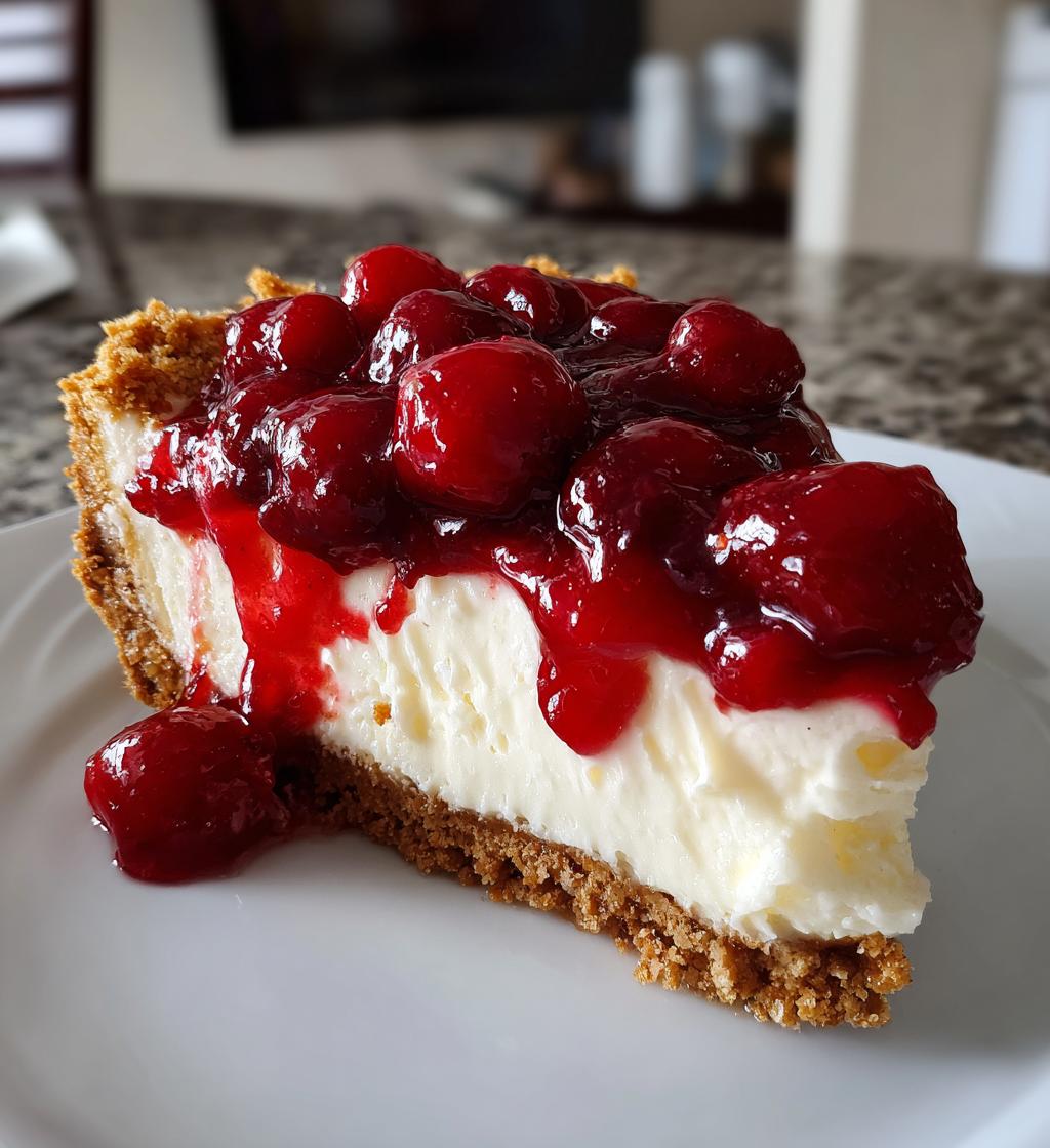 cherry cheesecake recipe - detail 1