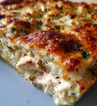 chicken alfredo lasagna
