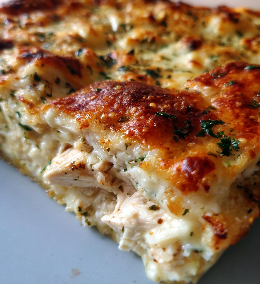 chicken alfredo lasagna