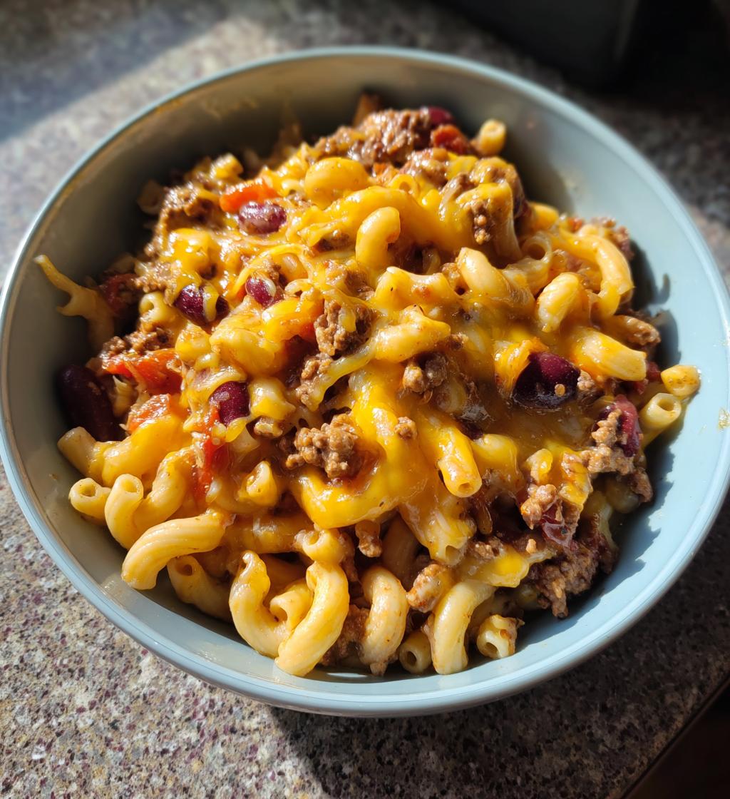 chili mac pasta recipe easy comfort food