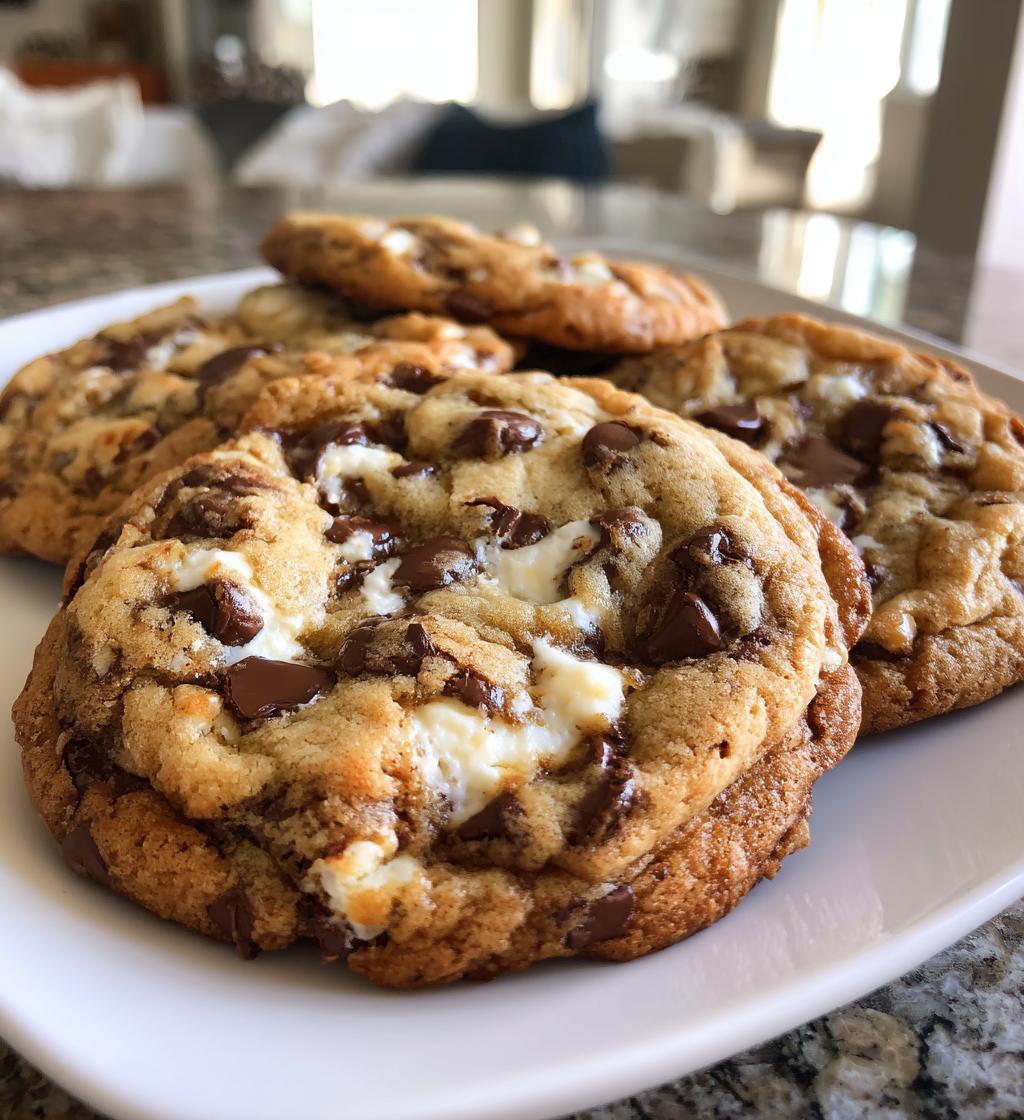chocolate chip cheesecake cookies