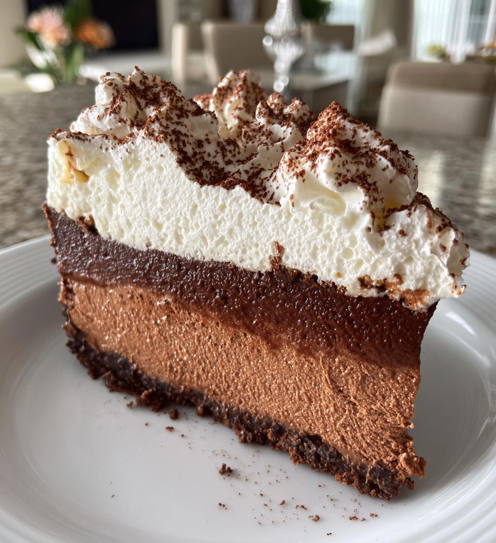 chocolate mousse cheesecake recipe